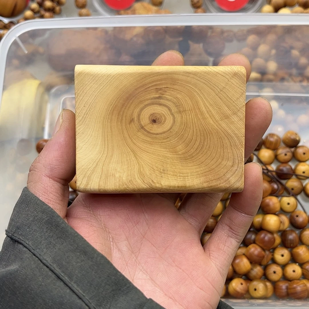 柏木（崖柏）把件宫****?四种料子