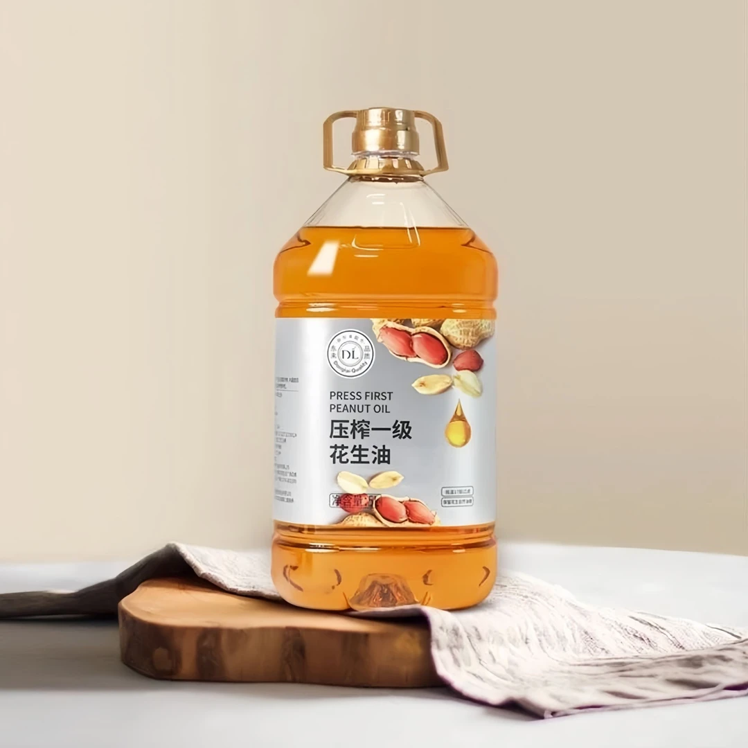 许昌超市代购 超市自营食用压榨一级花生油/葵花籽油5L装