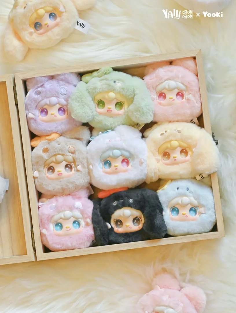 【拆盒】氧氧yooki萌一萌小兔系列可爱毛绒潮玩盲盒挂件