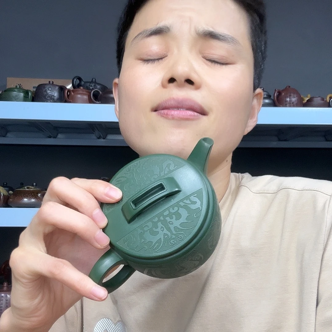 茶壶紫砂民间手艺人全手工制作