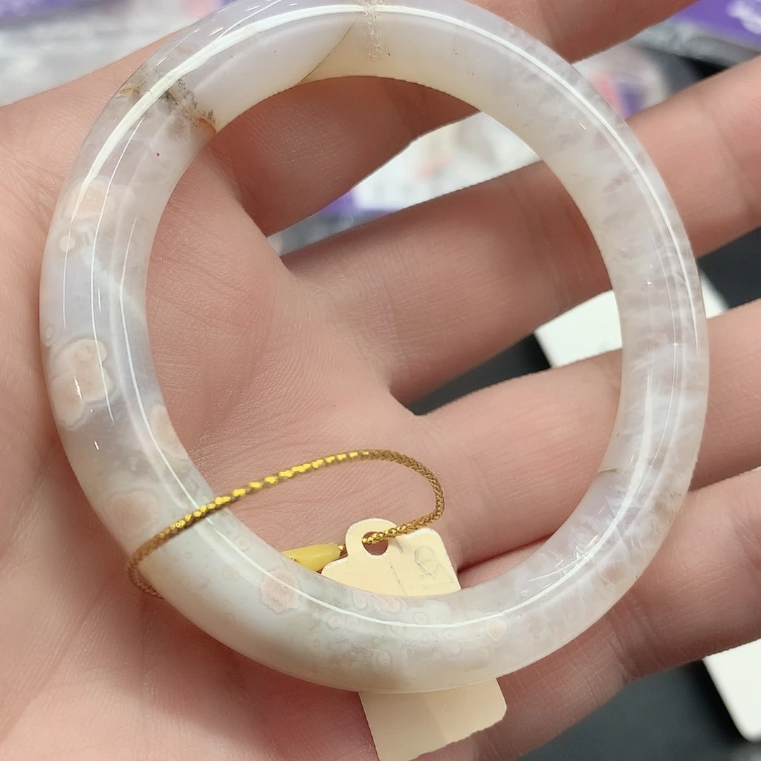 玛瑙/玉髓手镯未镶嵌776（5556）瑕疵