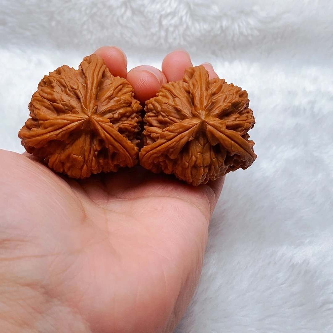 几***子吊坠文玩核桃三棱