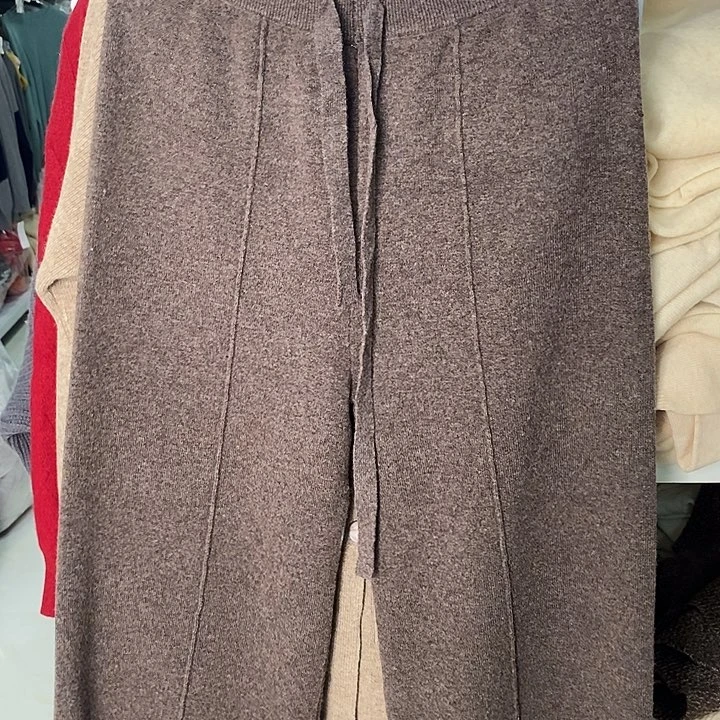 550克加厚纯毛裤子咖色裤长找客服