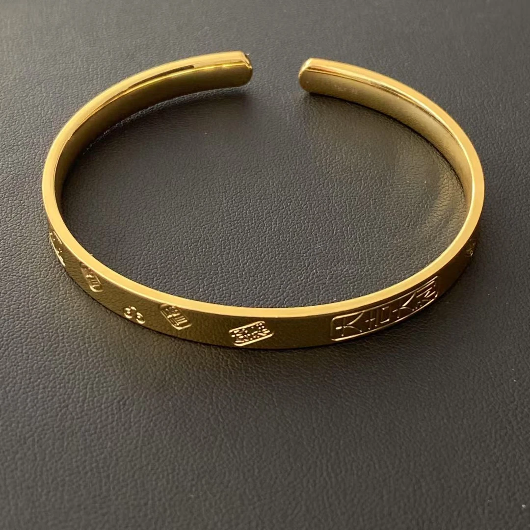 【南非定制】经典高级轻奢大气百搭手镯Wd18139