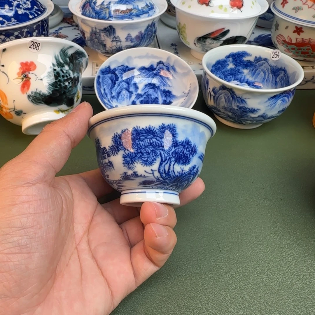 纯手工纯手绘茶具288