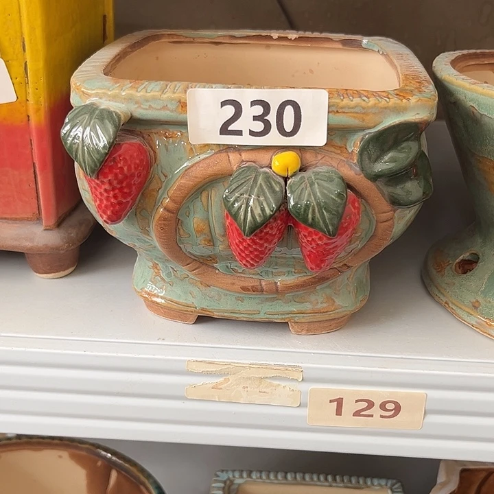 粗陶材质多肉花盆