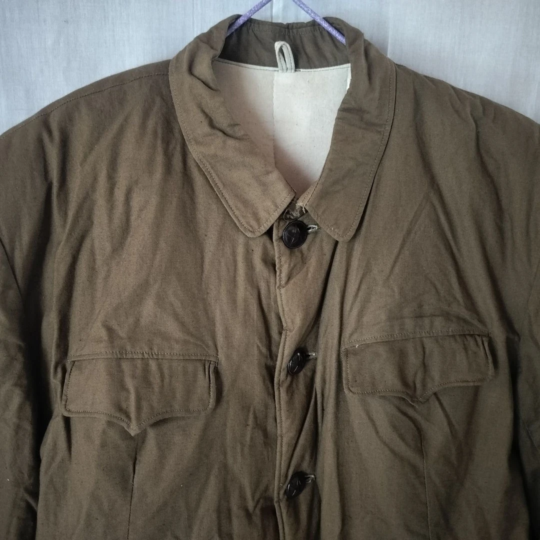 老货55的土黄色小棉袄