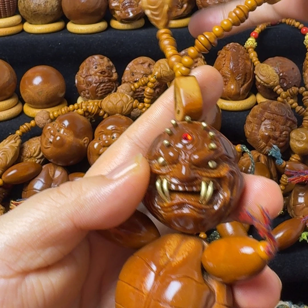 把件橄榄核大恶僧