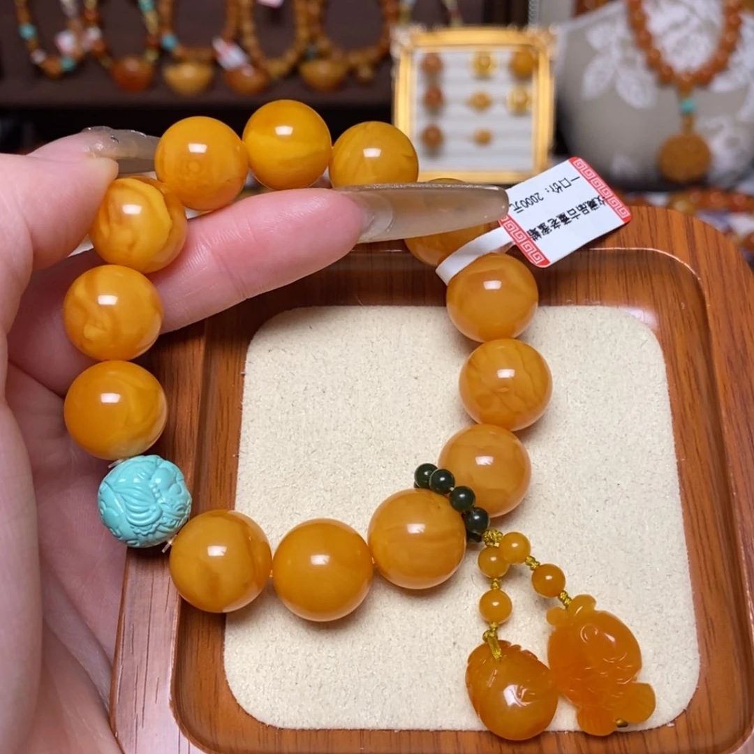 【闪购商品】手链蜜蜡未镶嵌手串