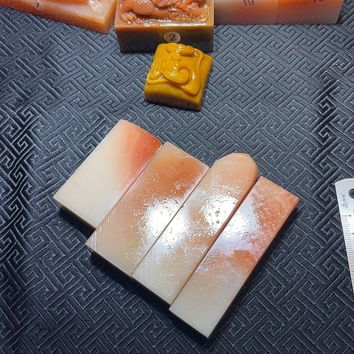 杏***斋老挝石老挝保利石印章