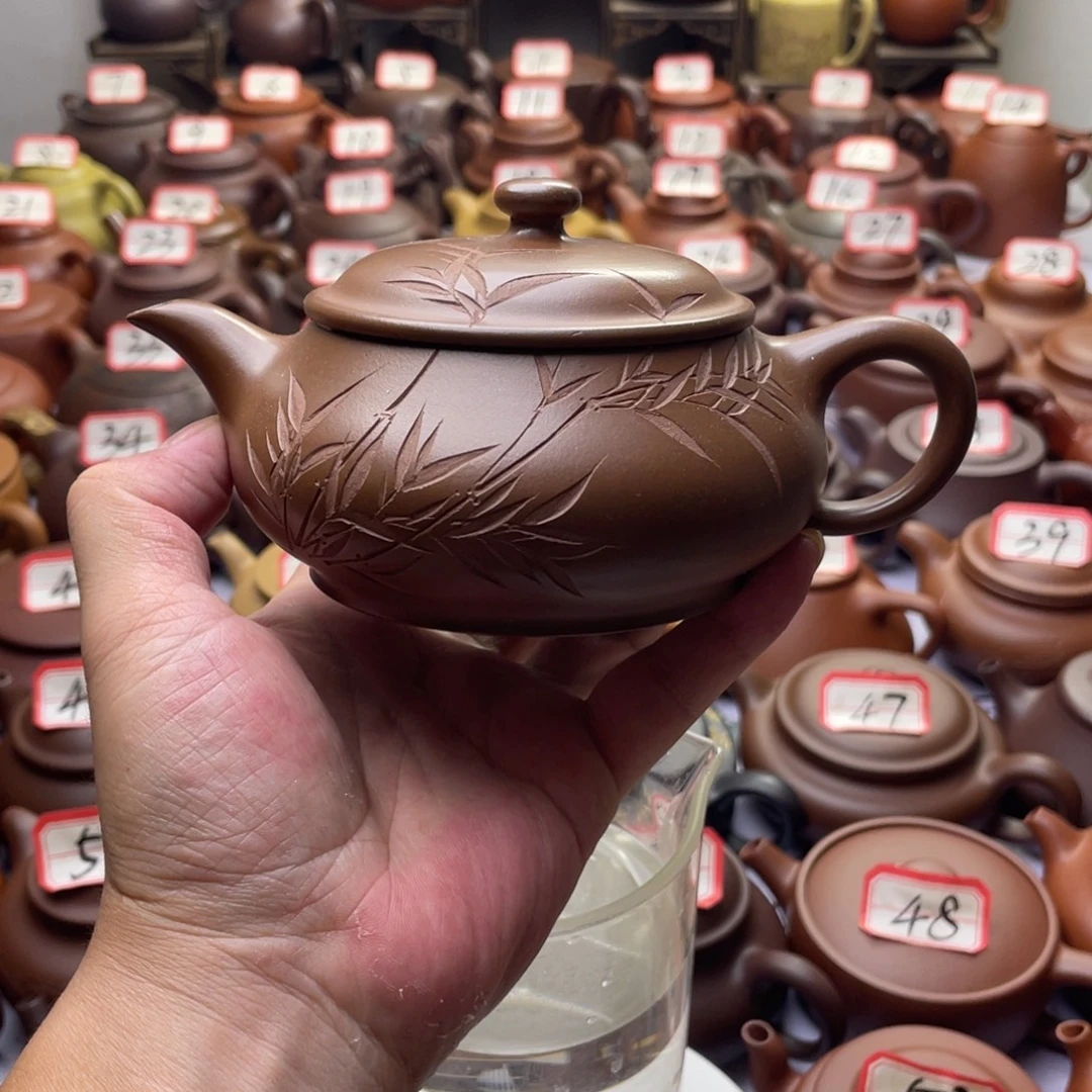 茶壶紫砂宜兴紫砂半手工