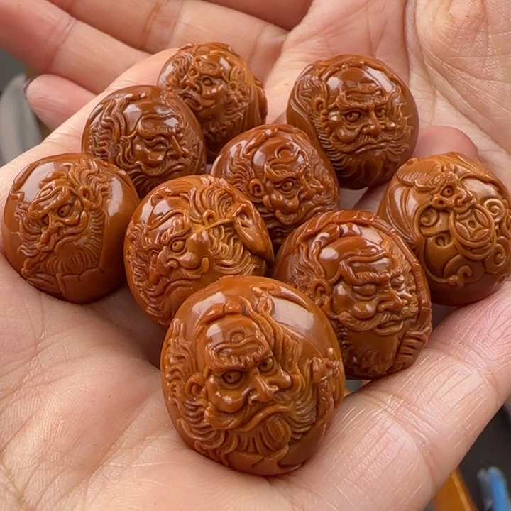 青***鹤手串/手链核桃橄榄核
