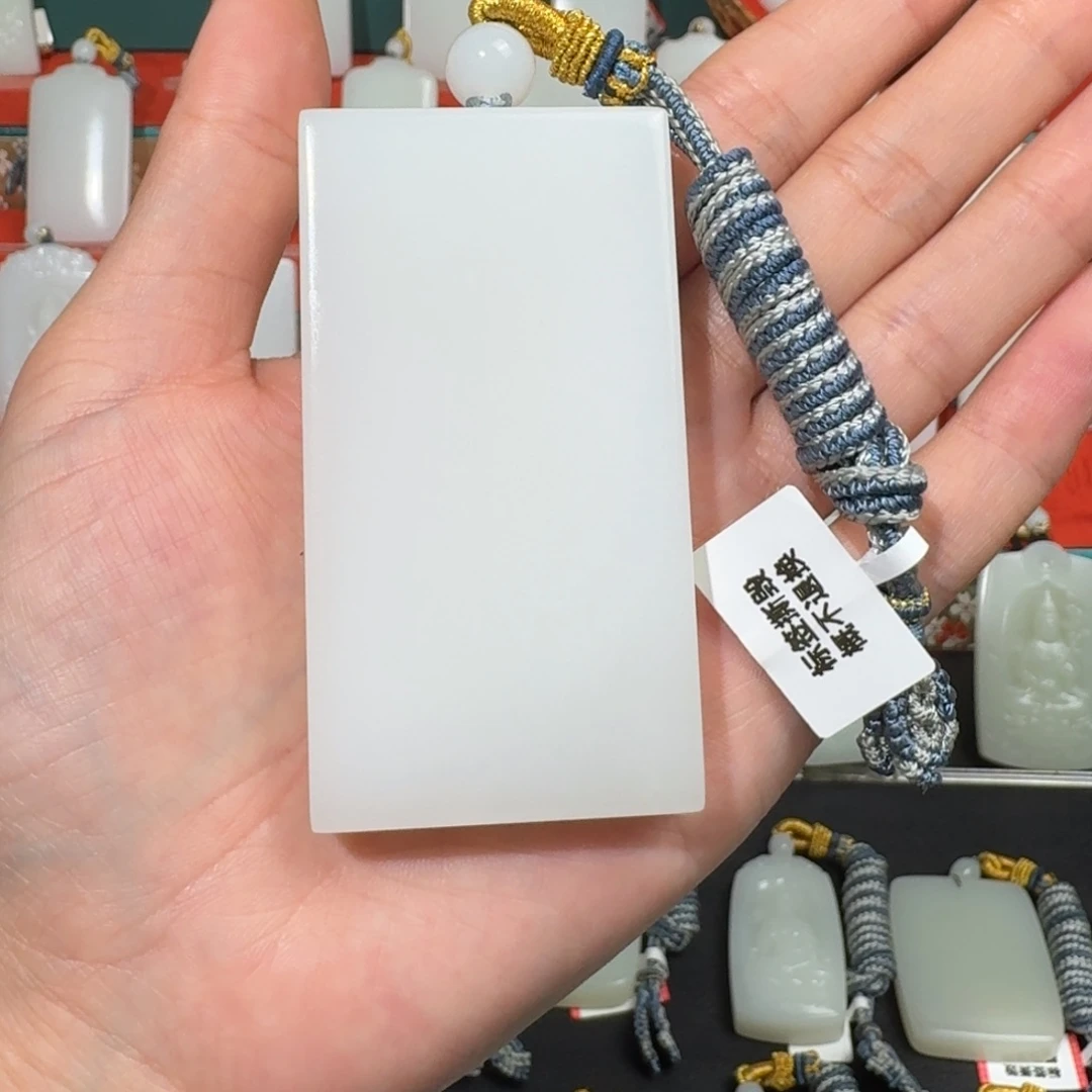 梧***店和田玉未镶嵌颈饰0028