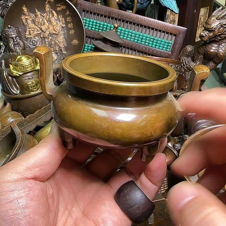 铜器办公室茶室摆件