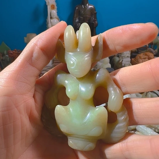 和田玉(糖玉)未镶嵌挂件