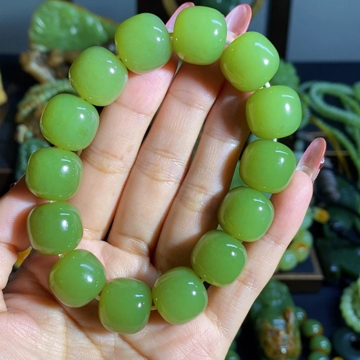 和田玉套链未镶嵌甜***言