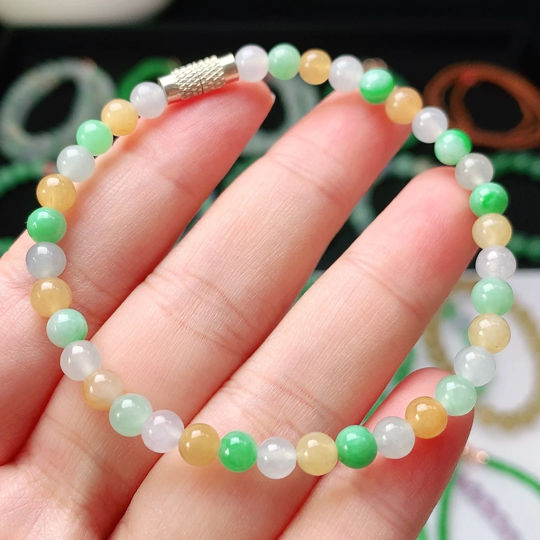 翡翠未镶嵌手链翡翠