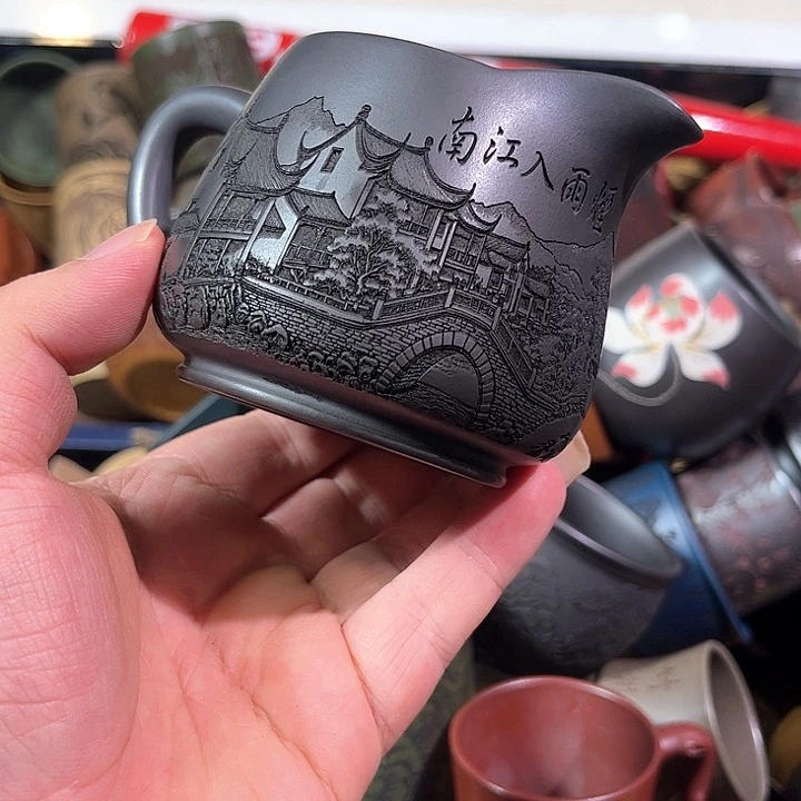 茶杯紫砂全手工紫砂主人杯