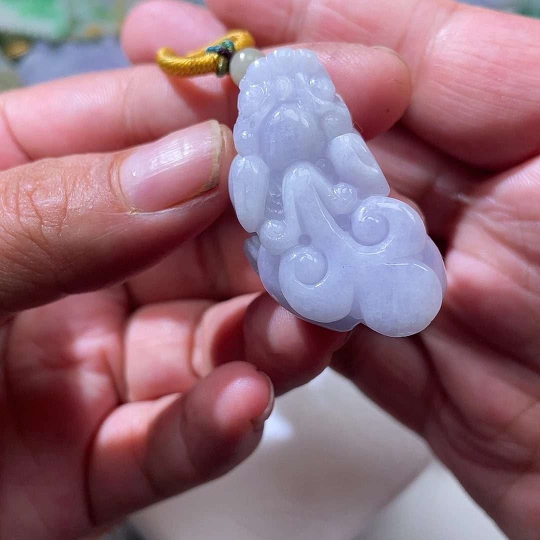 颈饰未镶嵌翡翠翡玉缘翡翠