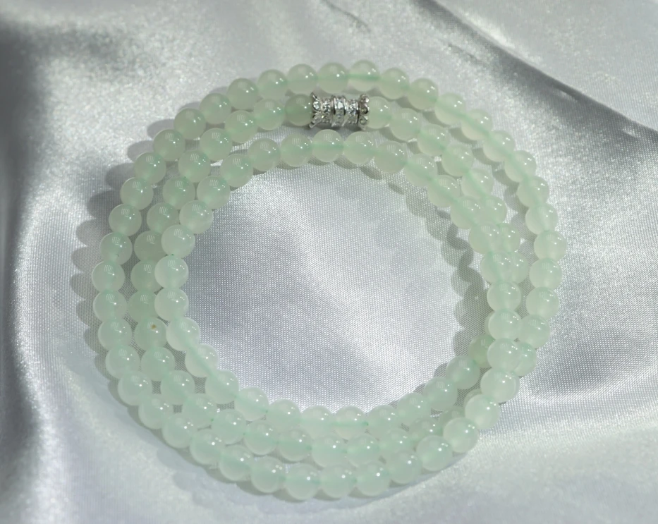 S925和田玉项链5.5+ A010901