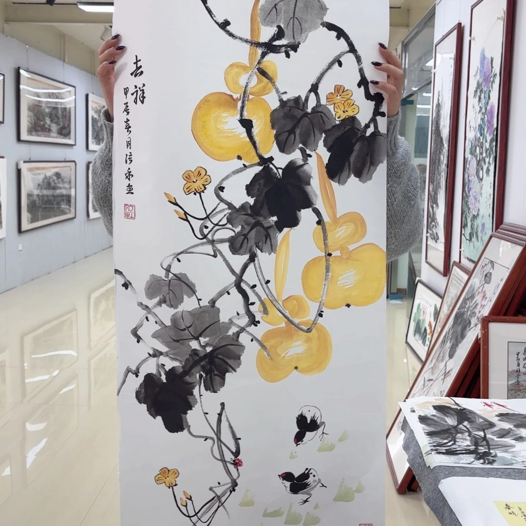 国画国画作品集一个