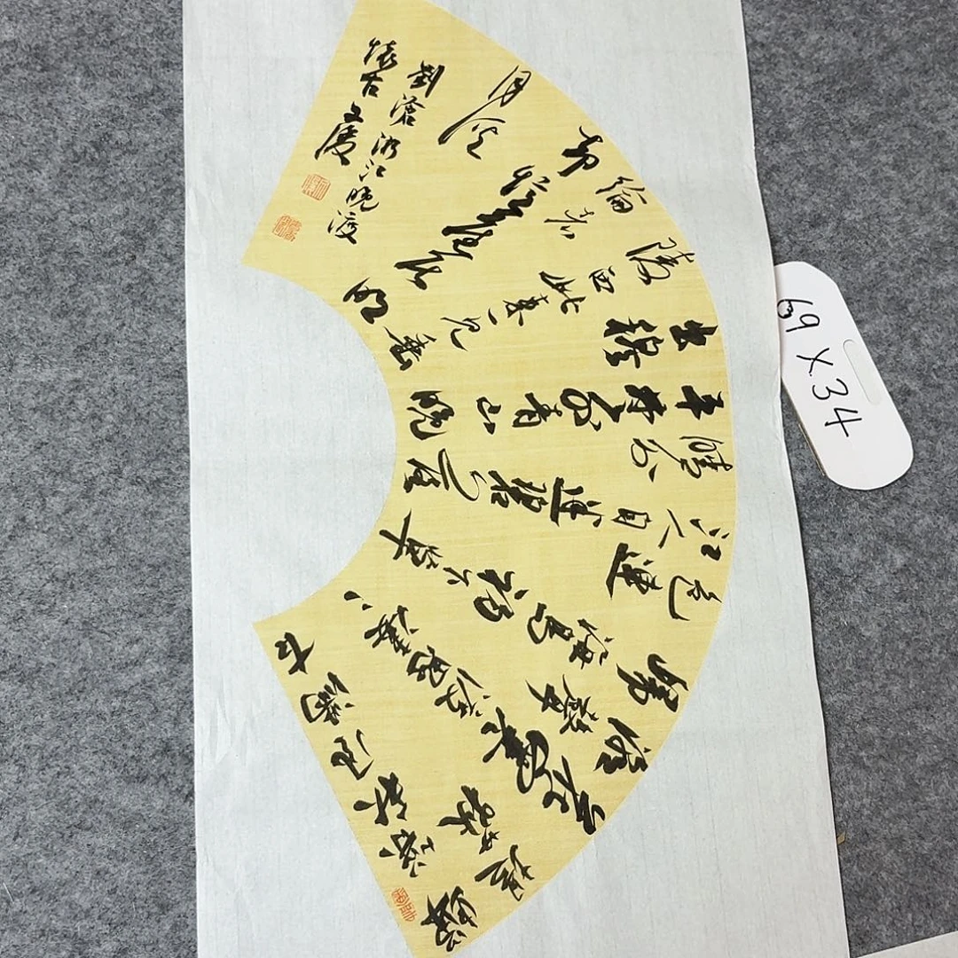 书法国展书家文俊69×34