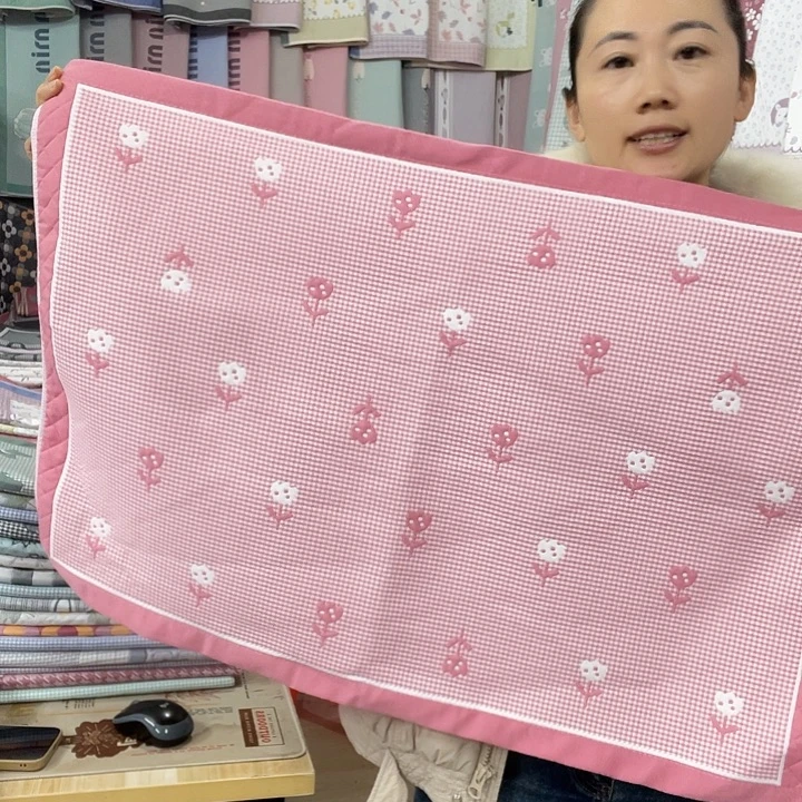 棉特价促销粉色小花