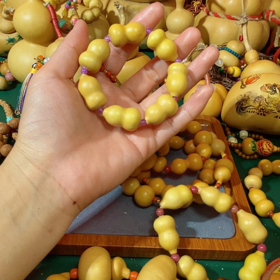 屋***味葫芦胖可爱葫芦手串