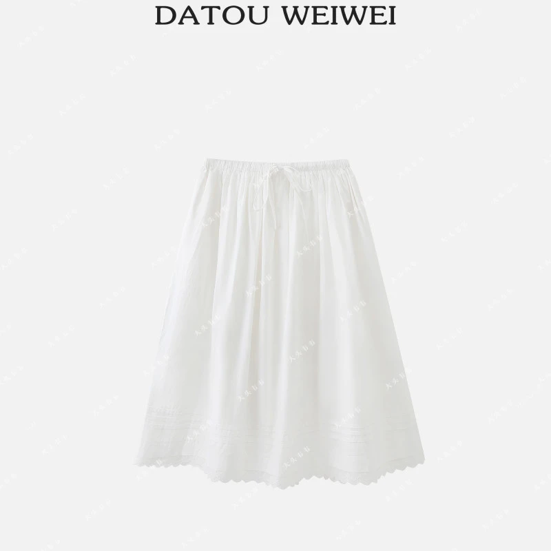 【DTWW大头韦韦】定位刺绣七分蓬蓬裙 夏日必入必入531183