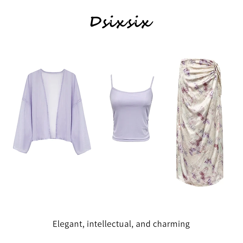 Yeah Me-【春风醉】原创显瘦套装连衣裙-52836F-52837F-52838F