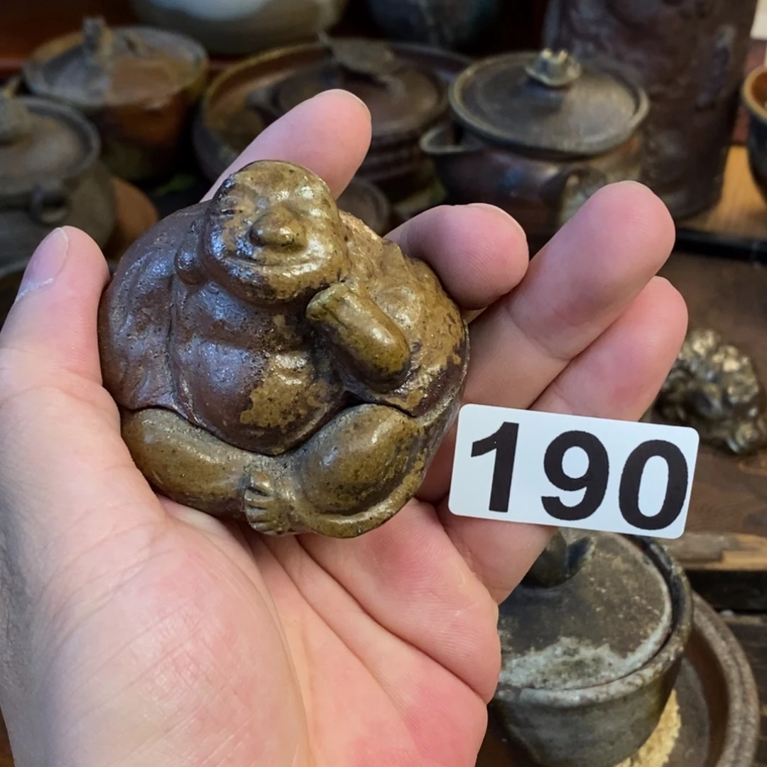 备前烧柴烧茶具浦上善次原箱