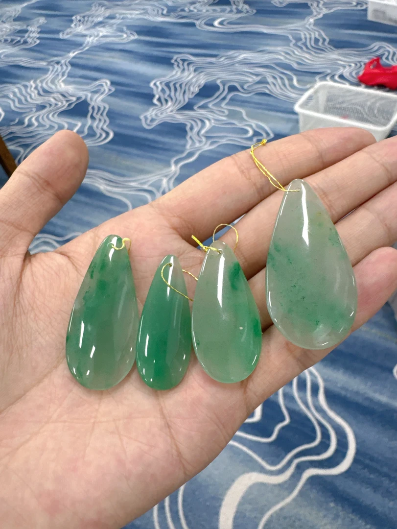 天然非洲翠精品小水滴 多样性发货