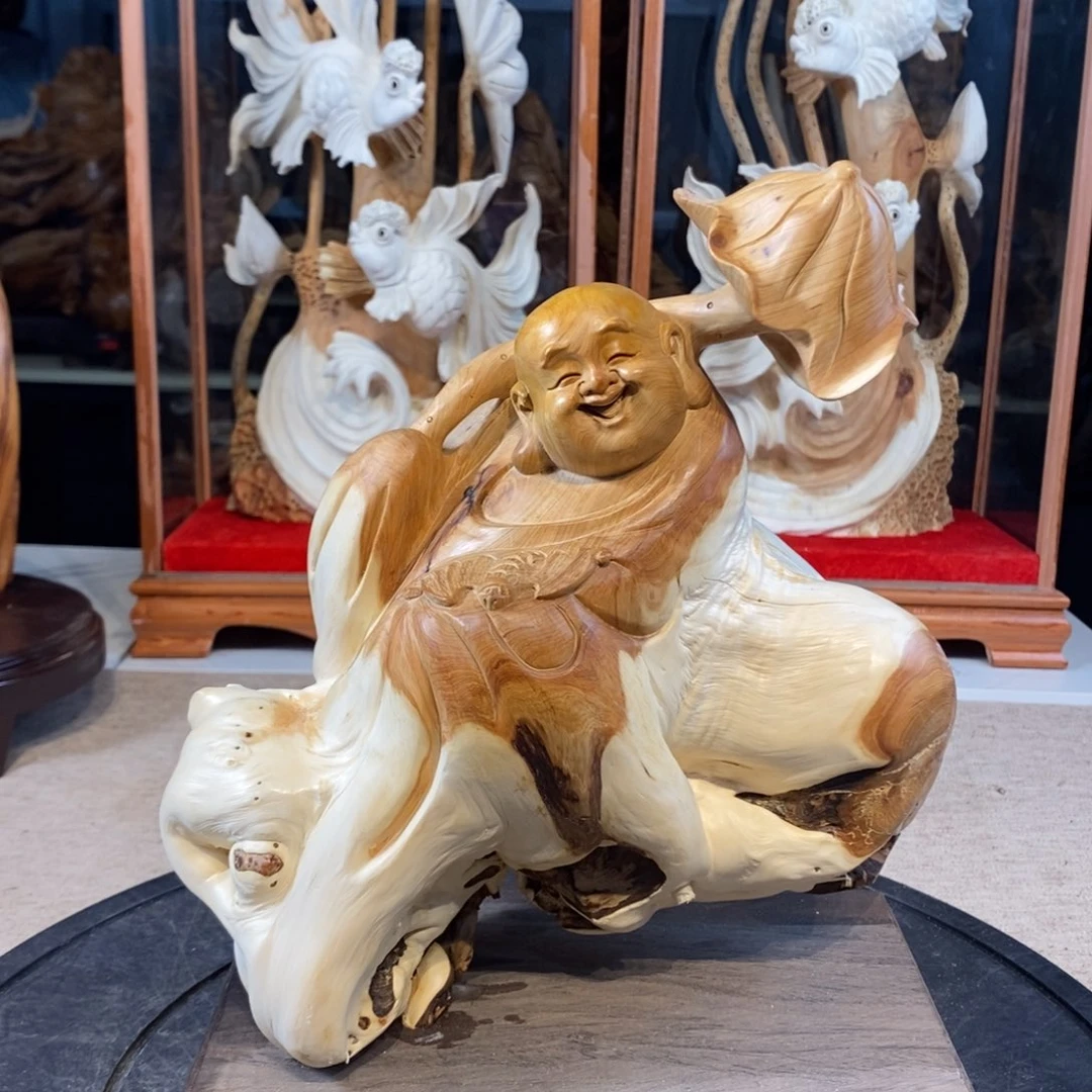 柏木（崖柏）崖柏木雕刻