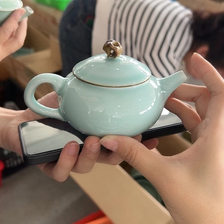 小米茶器龙泉青瓷
