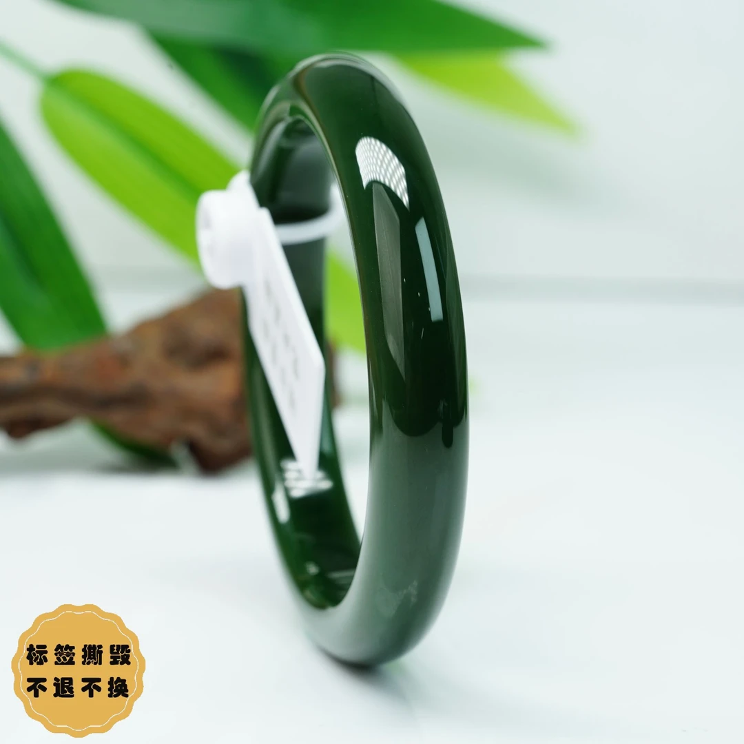 【小北好物】和田玉手镯圈口53-60【多样性发一件】QH54X414