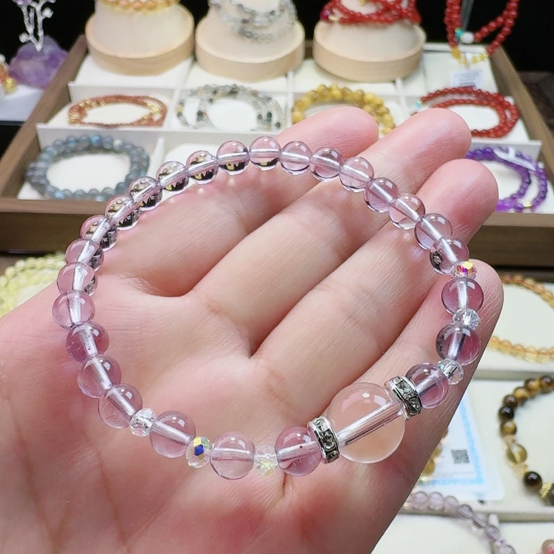 水晶手链未镶嵌玻利维亚6mm