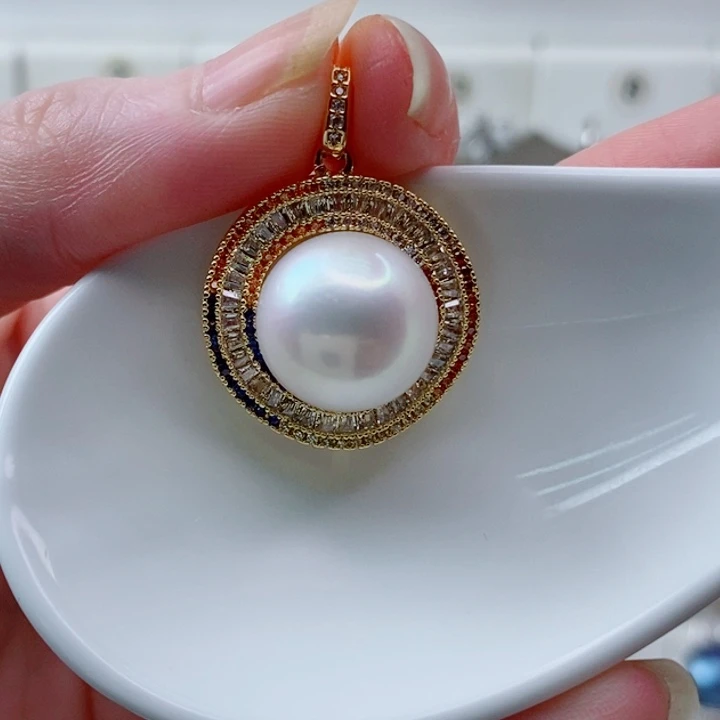 颈饰未镶嵌淡水珍珠13+A