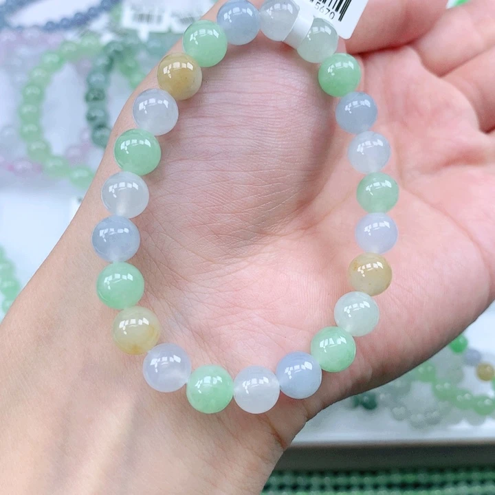 未镶嵌手链翡翠翡翠