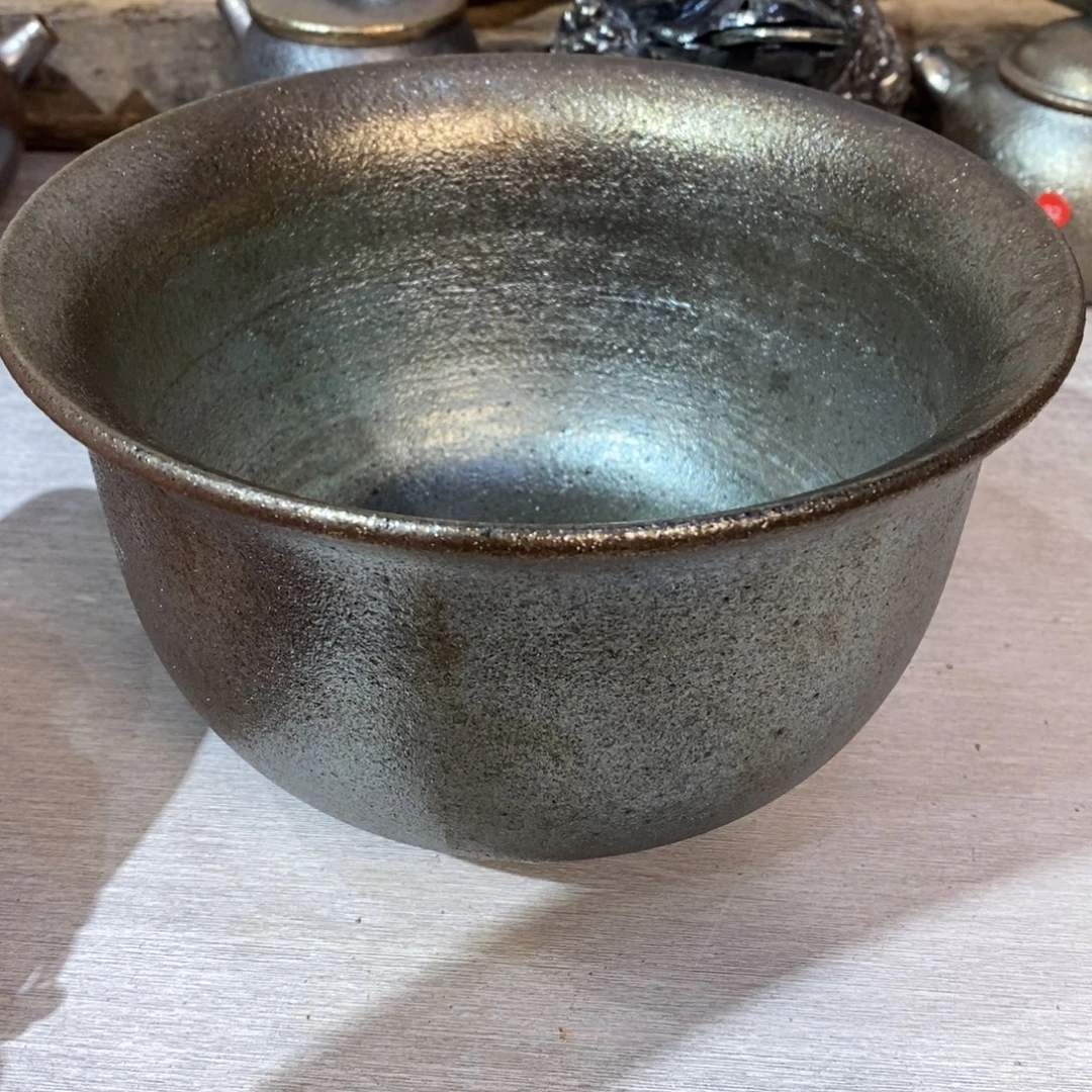 温***温云南建水紫陶柴烧碗