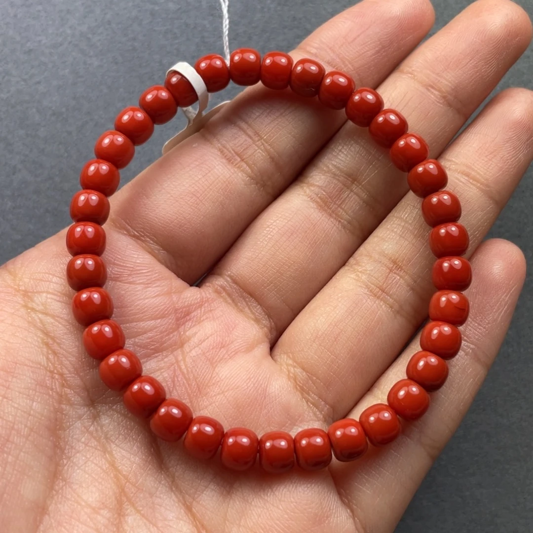 南红玛瑙未镶嵌配饰5.7mm