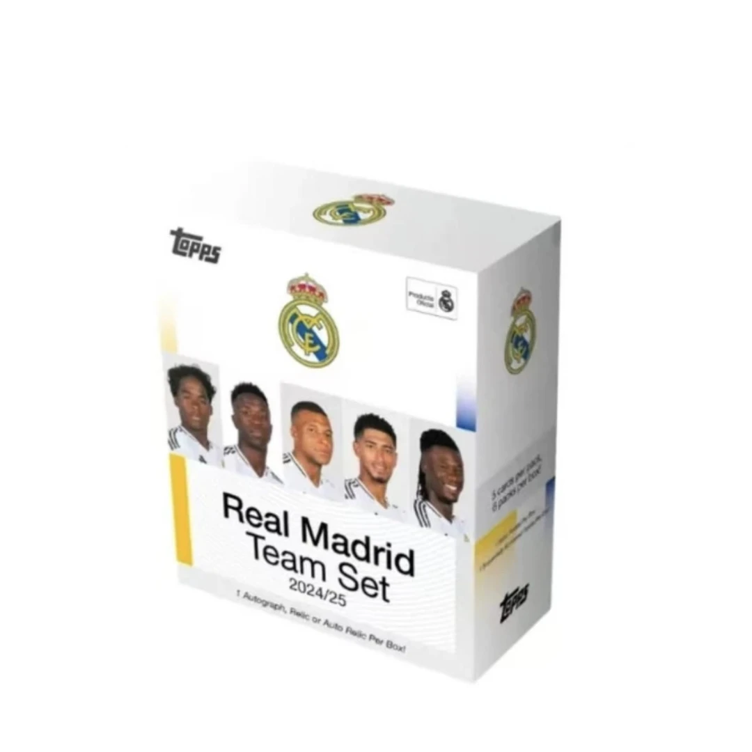【盲盒代拆】24-25 topps皇马队盒 team set 球星卡版