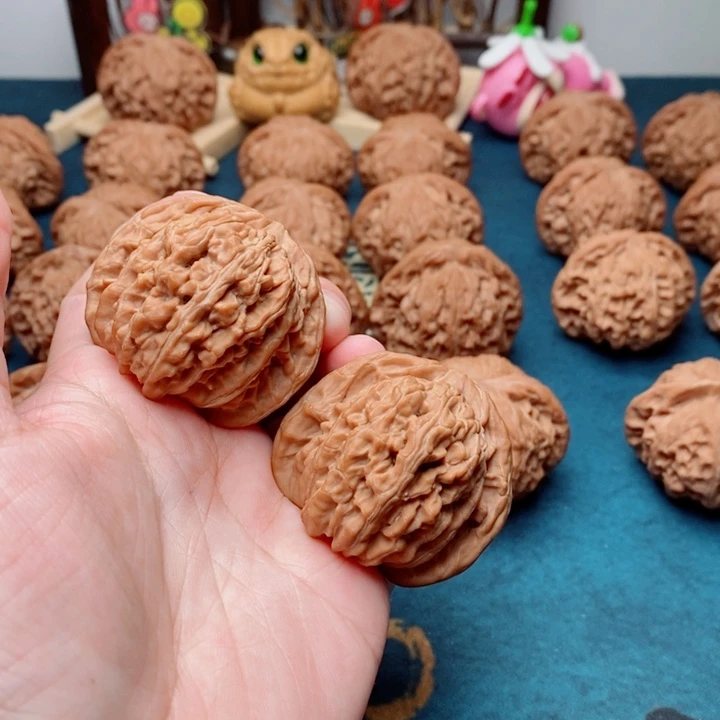 文玩核桃把件四座楼44