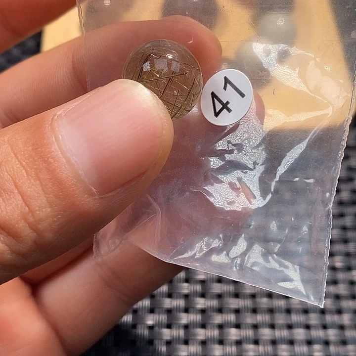 k***n未镶嵌手链发晶天然水晶：发晶