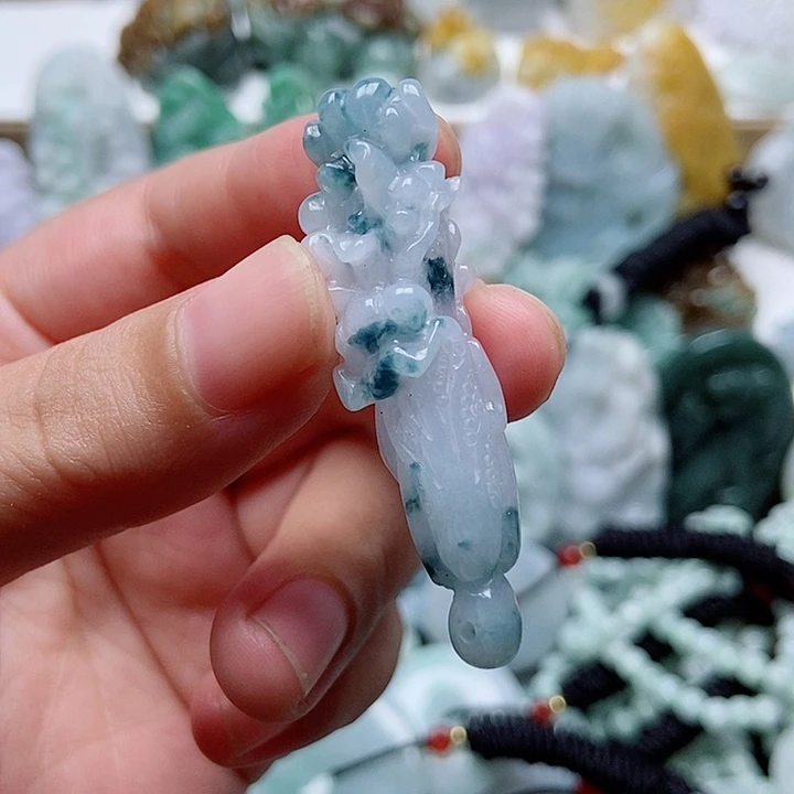 吊坠(不含链)未镶嵌翡翠1