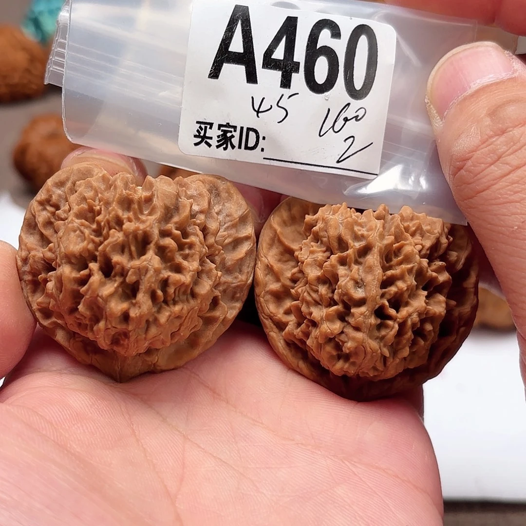 文玩核桃把件45满天星460