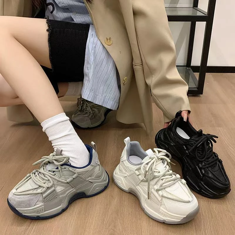 1802厚底休闲百搭老爹鞋