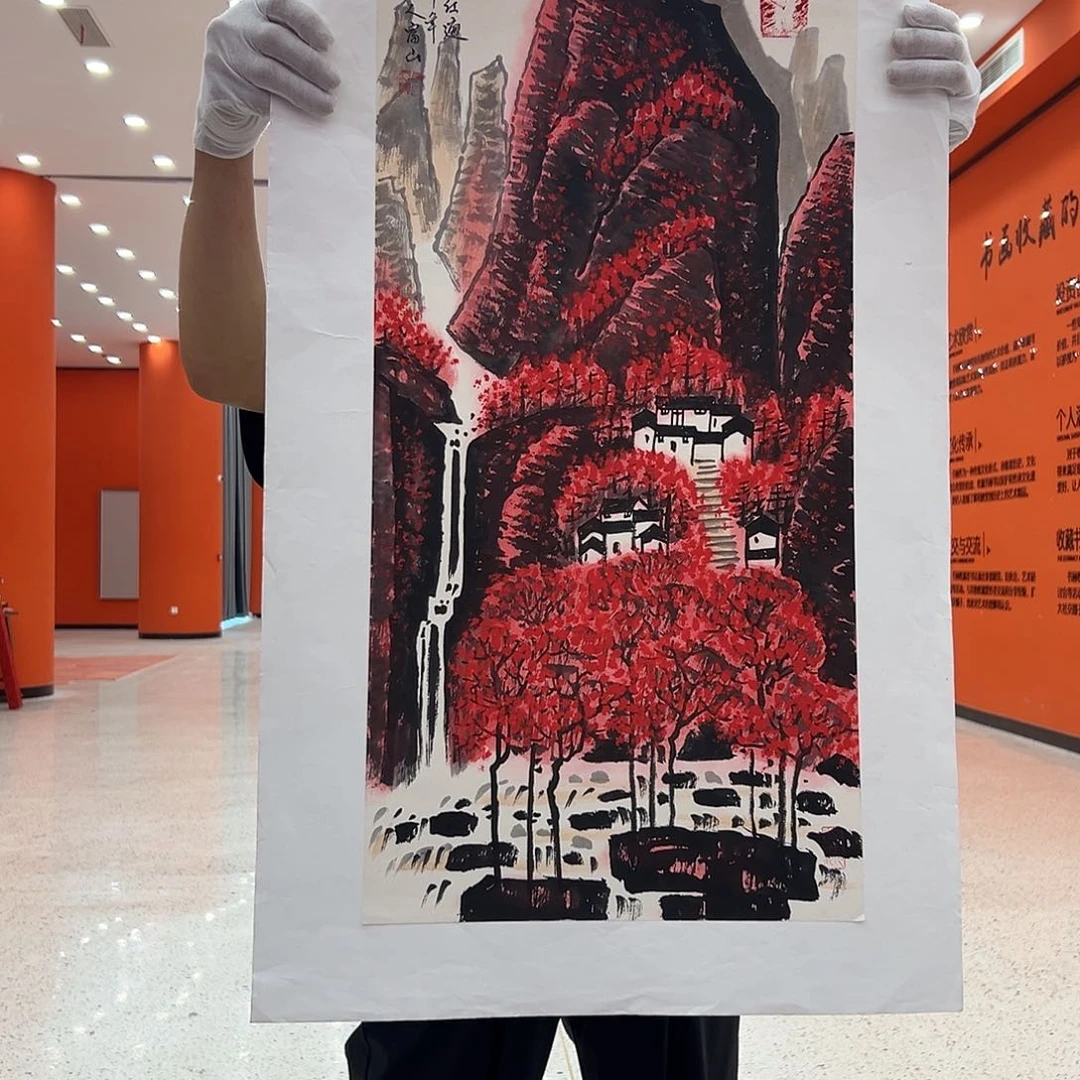 国画孙立芳展览原作