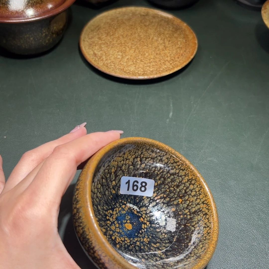 茶盏全手工原矿原釉建盏