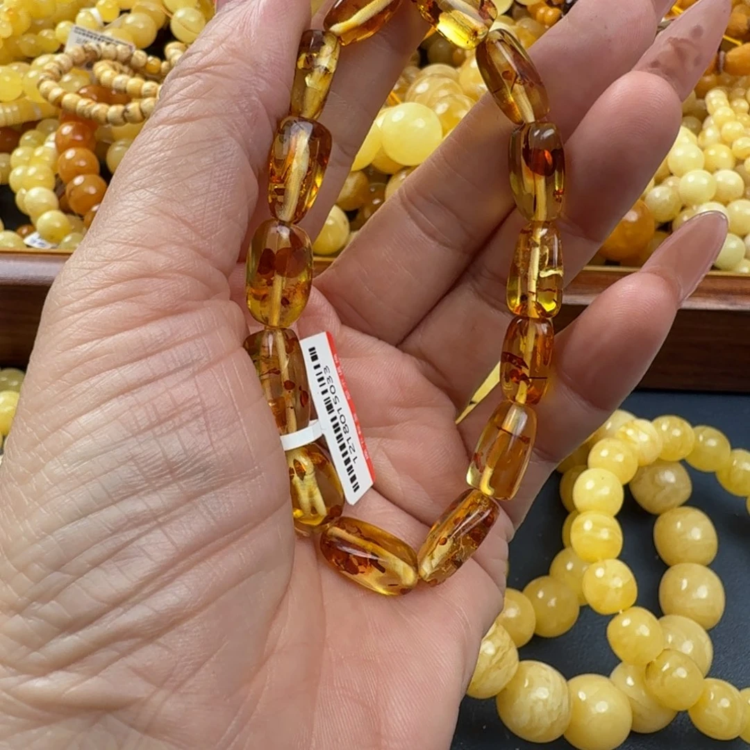 琥珀未镶嵌珠宝奇石