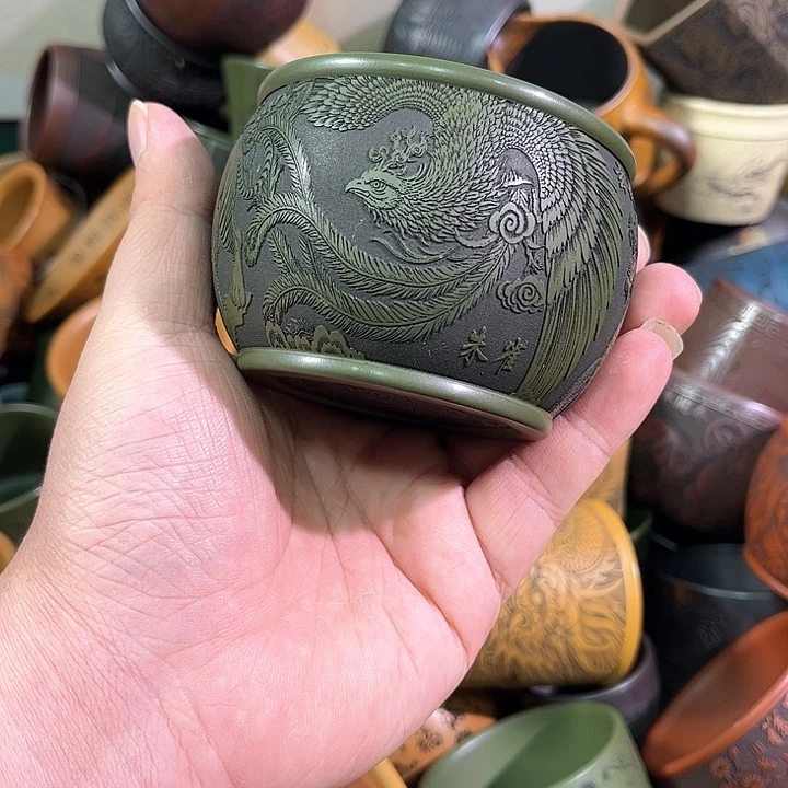 茶杯紫砂全手工紫砂主人杯